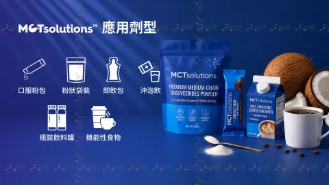 MCTsolutions應用劑型